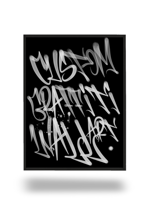 Custom Graffiti Wall Art