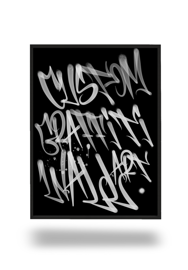 Custom Graffiti Wall Art