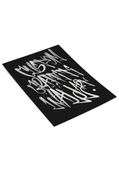 Custom Graffiti Wall Art